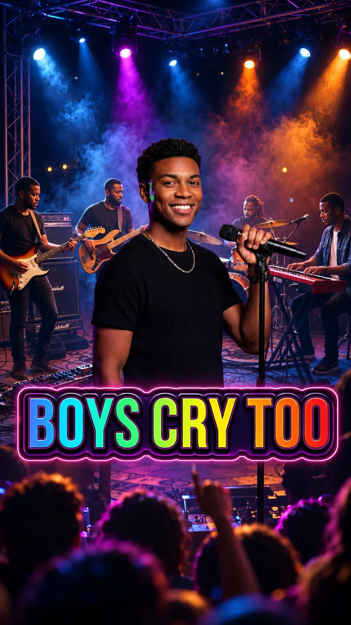 Boys Cry Too music video artwork