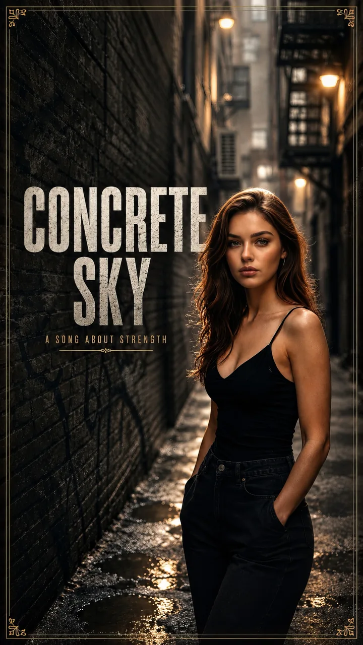 Concrete Sky music video artwork