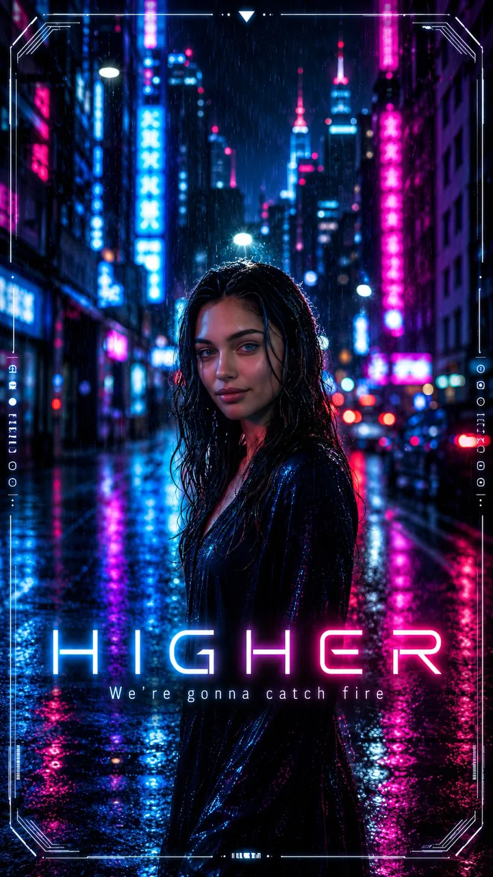 Higher music video artwork