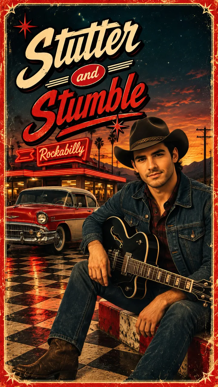 Stutter and Stumble music video artwork