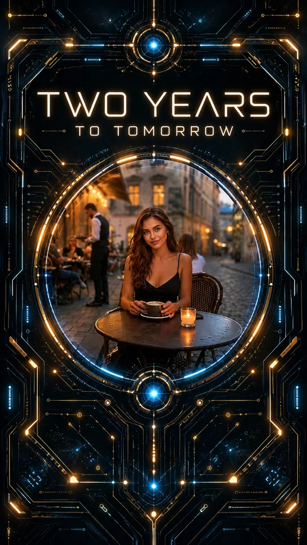 Two Years to Tomorrow music video artwork