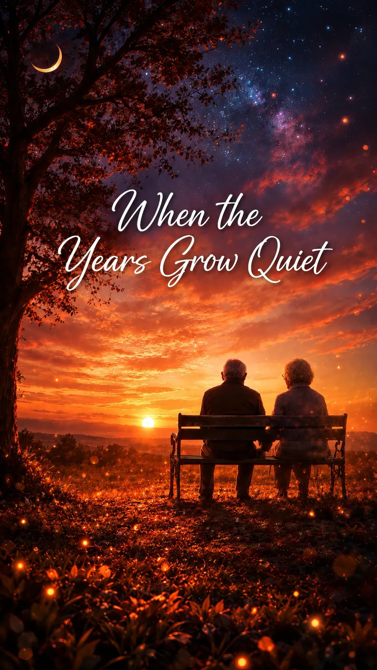 When the Years Grow Quiet music video artwork