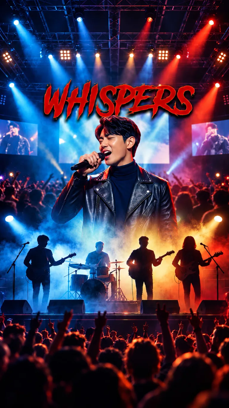 Whispers music video artwork